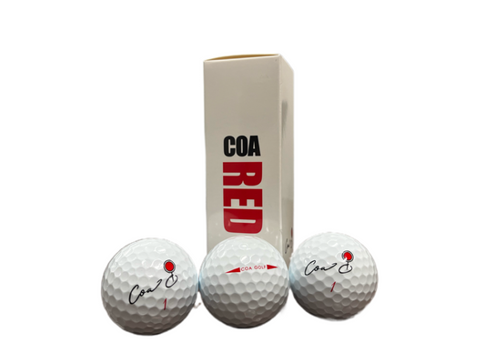 COA Red Sleeve - 3 Ball Pack